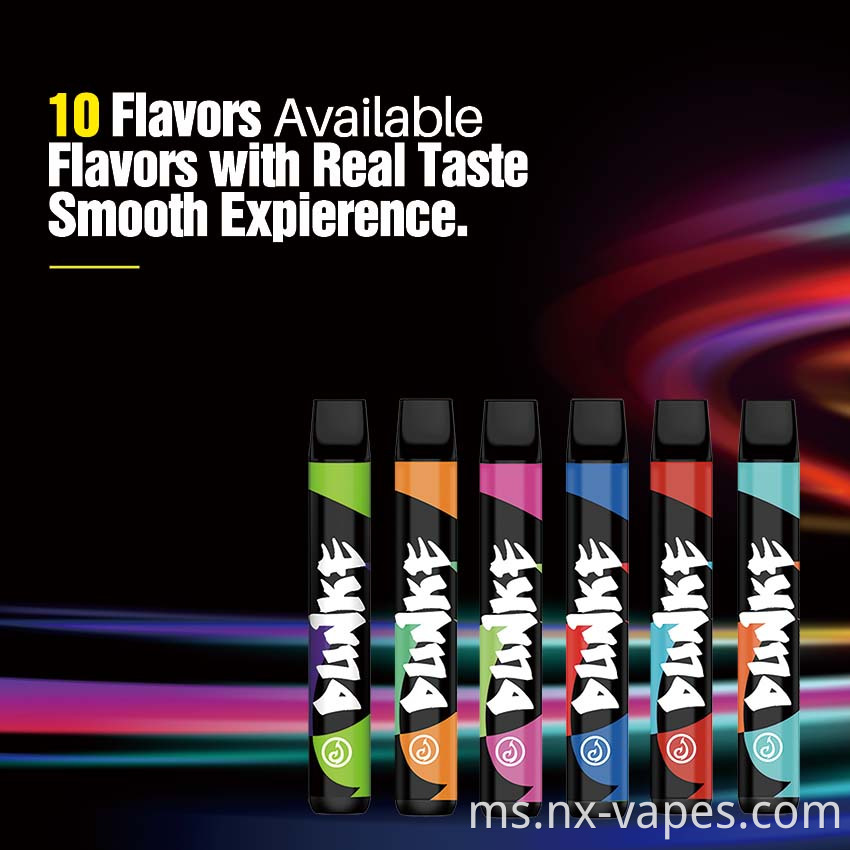 Disposable e-cigarette video promotional image